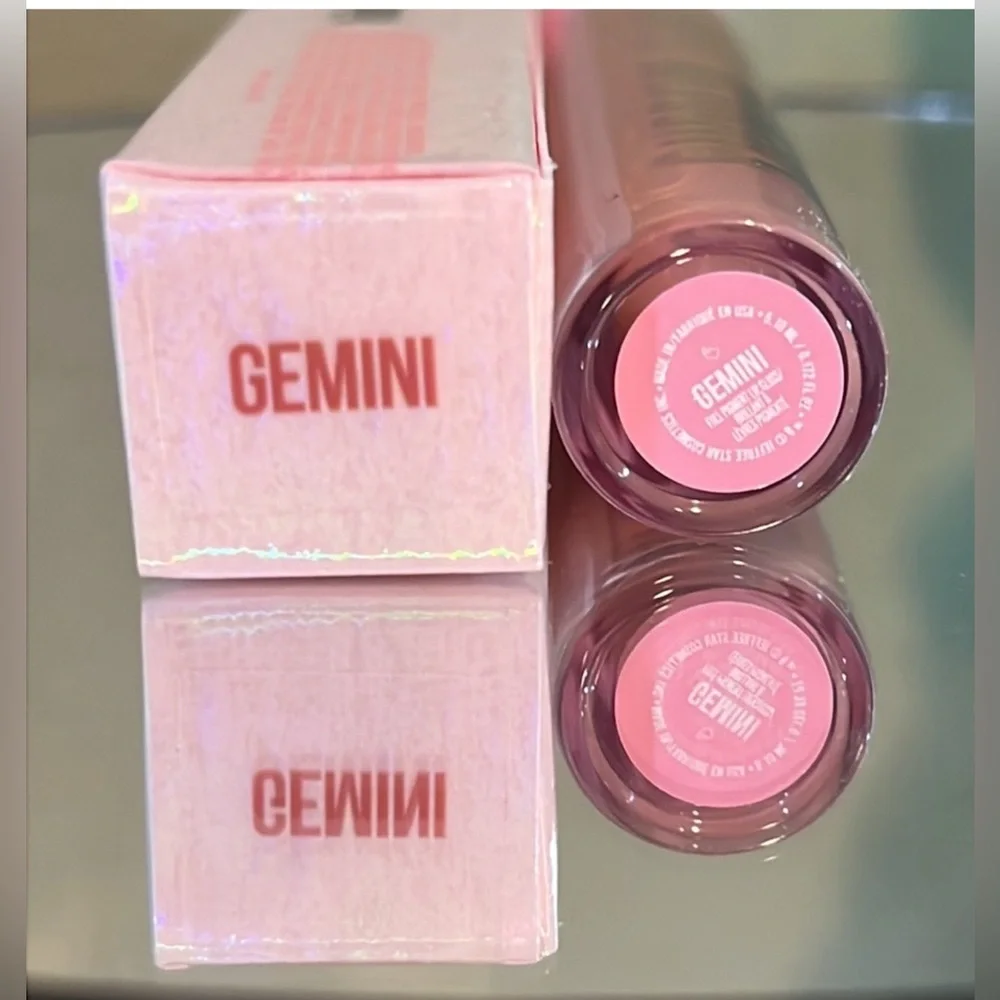 GEMINI Jeffree Star Cosmetics Lip Lippy Mauve Supreme Gloss NIB Full Pigment